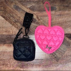 3 piece purse accessories for your bags! MZ WALLAZE..LUG..&MZ WALLACE CLIP!